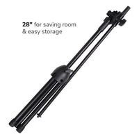 Thumbnail for MR DJ MS500 Universal Heavy-Duty Tripod Microphone Stand with Mic Holder Clips