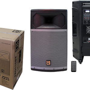 MR DJ PRO115BT PRO PA DJ 15" 2-Way Powered/Active Live Sound Loudspeaker