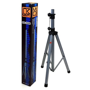 MR DJ SS350S Universal Silver Folding Tripod PRO PA DJ On Stage Speaker Stand