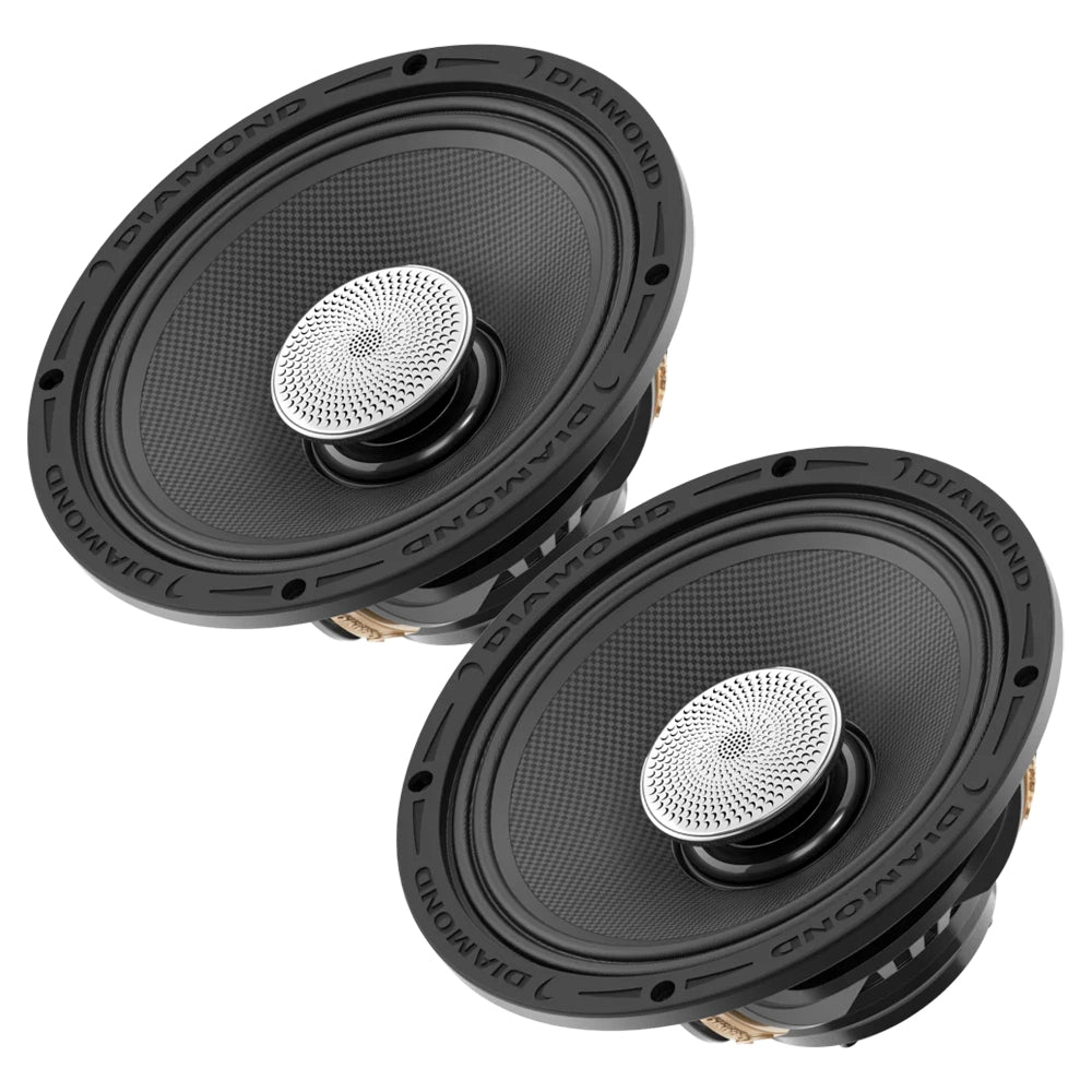 Diamond Audio MS82NEO4 NEO Series 8" 400W 2-Way 4Ω Coaxial Speakers