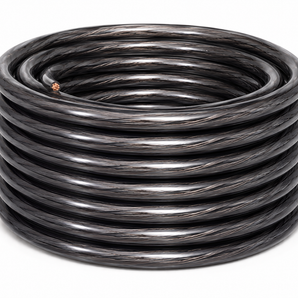 DC Sound DKIT025BKBL 0 Gauge 50' Black/Blue Power/Ground Wire Amplifier Amp Kit