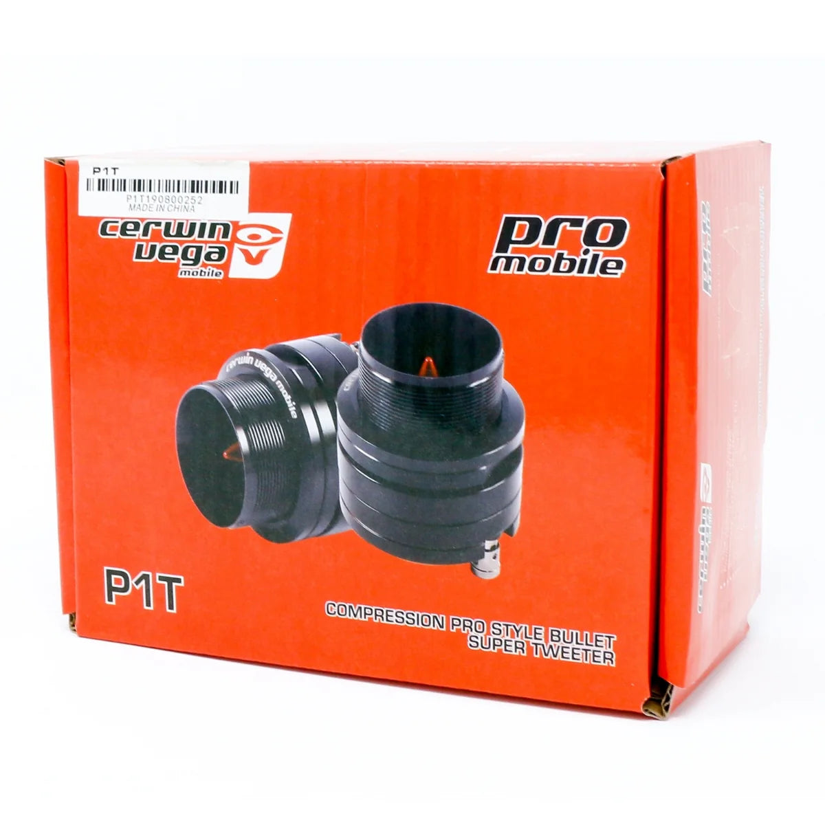 Cerwin Vega P1T Pro Series 1" Compression Bullet Horn Tweeters