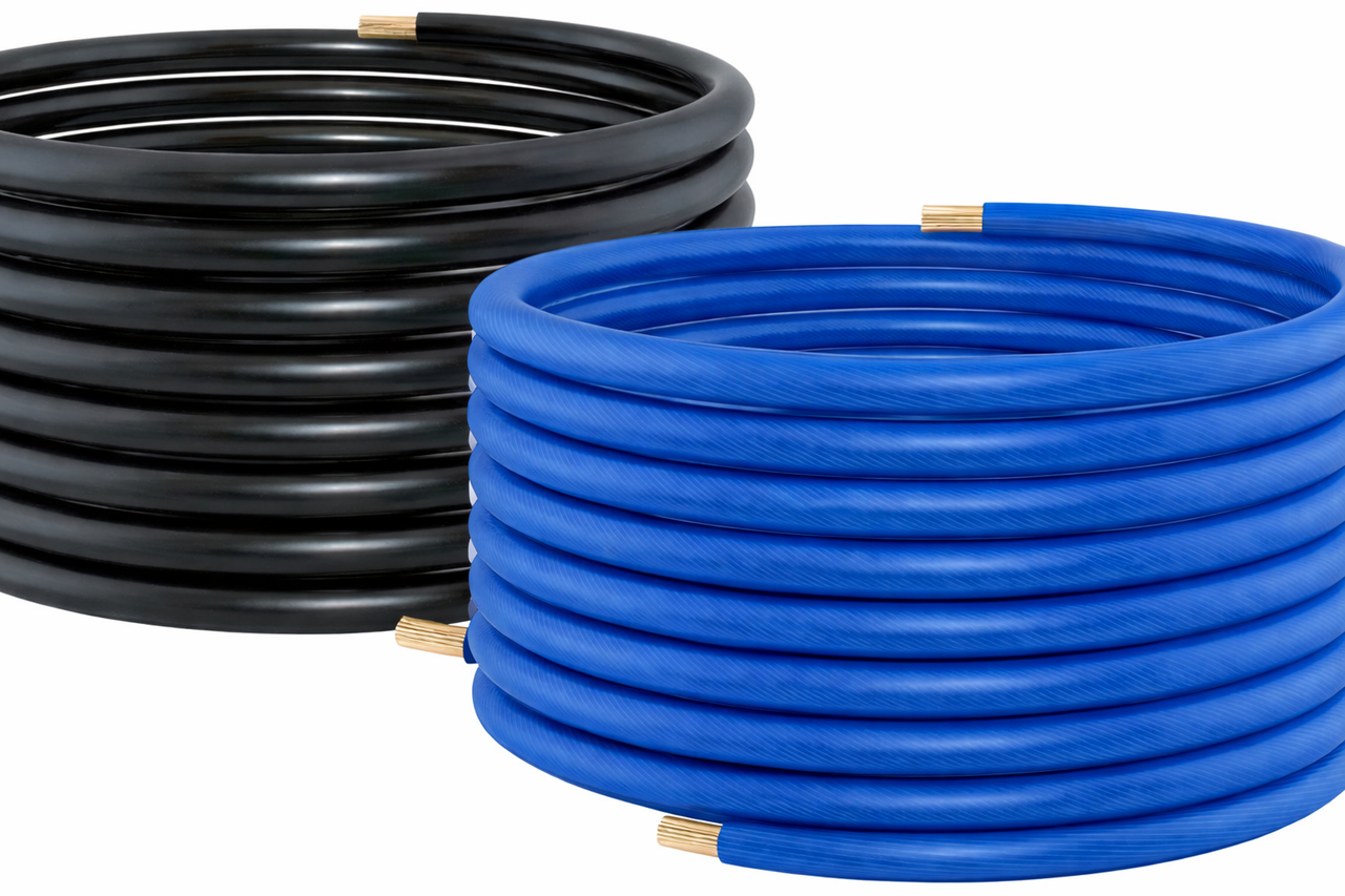 Absolute P4-50BB 100 Feet 50' Blue 50' Black 4 Gauge Power Wire