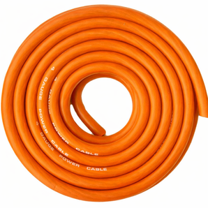 Absolute P4-100OR 100' 4-Gauge Orange Copper Mix Power Ground Wire Cable