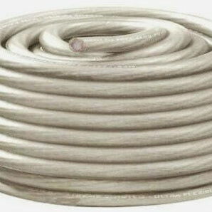 Absolute P4-50SL 50' 4-Gauge Silver Copper Mix Power Ground Wire Cable