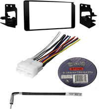 Thumbnail for Absolute Package1 Car Stereo Installation Kit Compatible with Cadillac 1999 – 2000 Escalade In-Dash Mounting Kit Antenna Harness for Double Din Radio Receivers