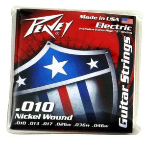 Peavey Elements Nickel Wound Electric Guitar Strings 10-46 with Bonus High E String