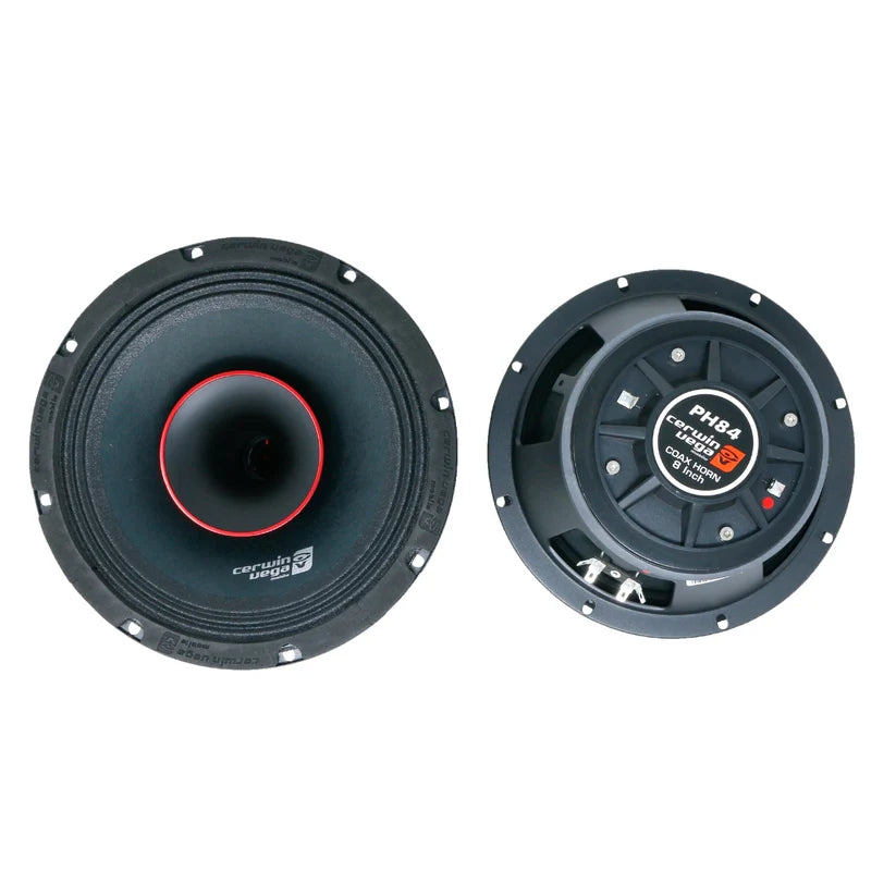 Cerwin Vega PH84 PRO Series 8" 2-Way Full-Range Coax Horn Speakers