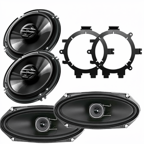 Pioneer 6.5" & 4x10" Door & Overhead Speakers Fit 1995-2006 Suburban & Tahoe