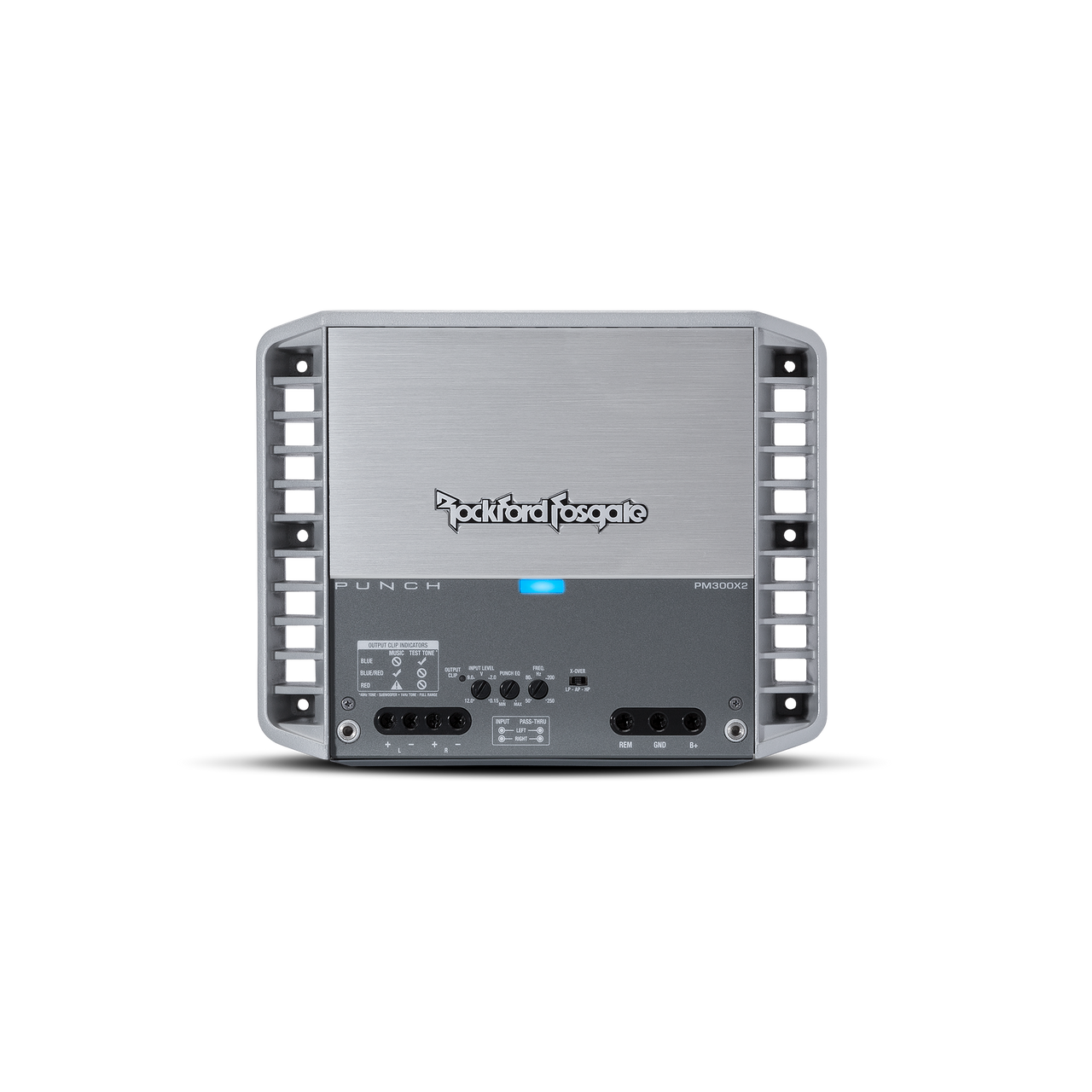 Rockford Fosgate PM300X2 Punch Marine 300 Watt 2-Channel Amplifier