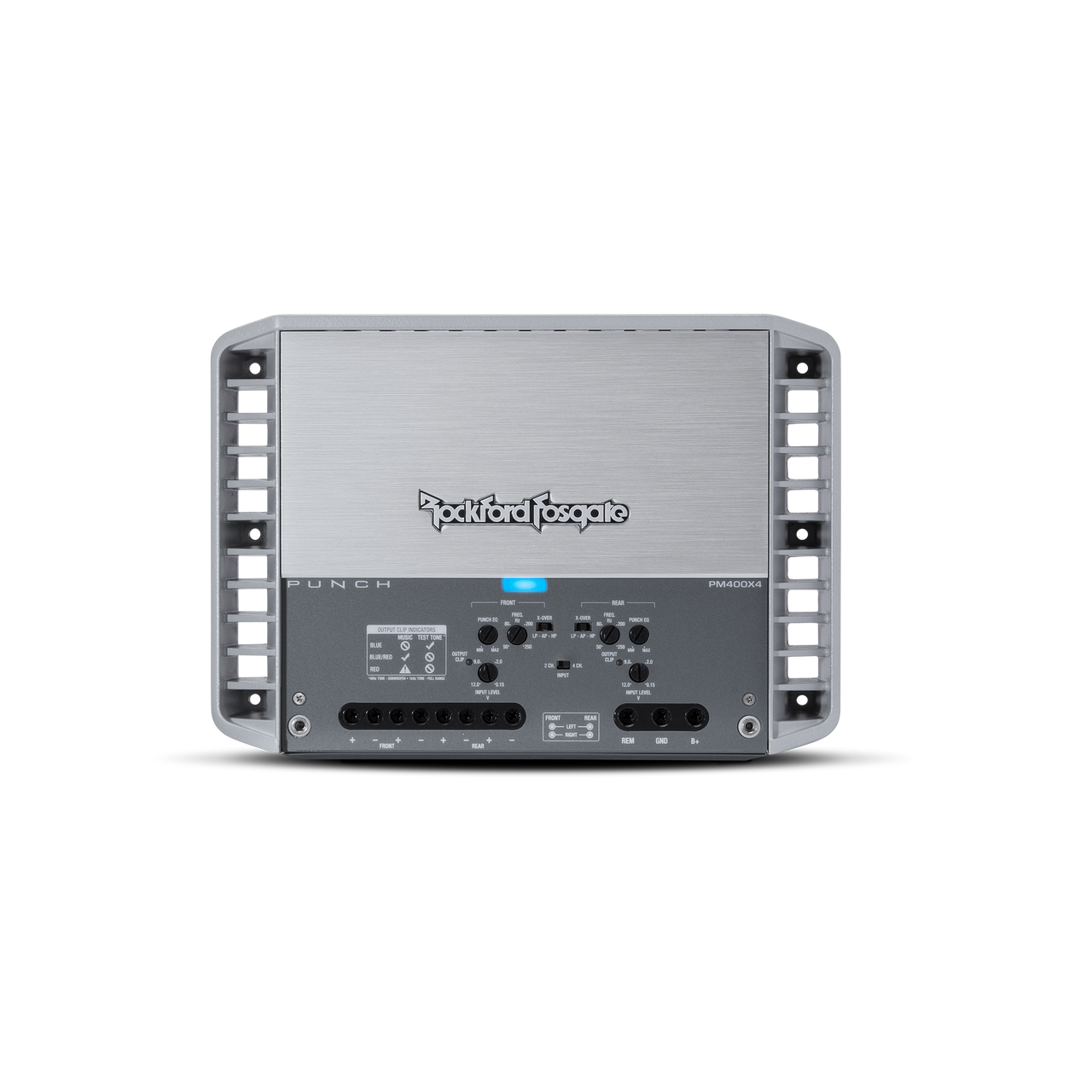 Rockford Fosgate PM400X4 Punch Marine 400 Watt 4-Channel Amplifier