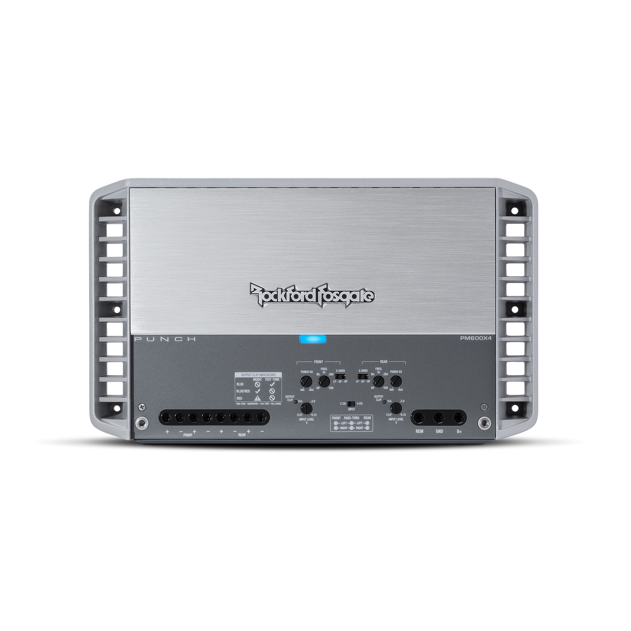 Rockford Fosgate PM600X4  Punch Marine 600 Watt 4-Channel Amplifier