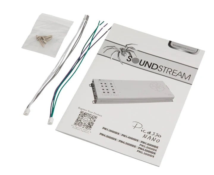 Soundstream PN4.2000DX Picasso Nano Series 2000W 4 Channel Amplifier