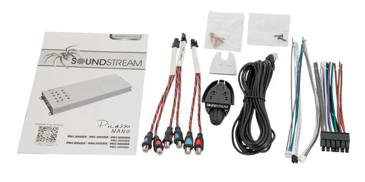 Soundstream PN5.3000DX Picasso Nano Series 3000W 5 Channel Amplifier