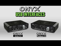 Mackie Onyx Artist 1·2 USB Audio Interface & CR8-XBT Monitors & 2 6-Feet 1/4" to 1/4" Cable