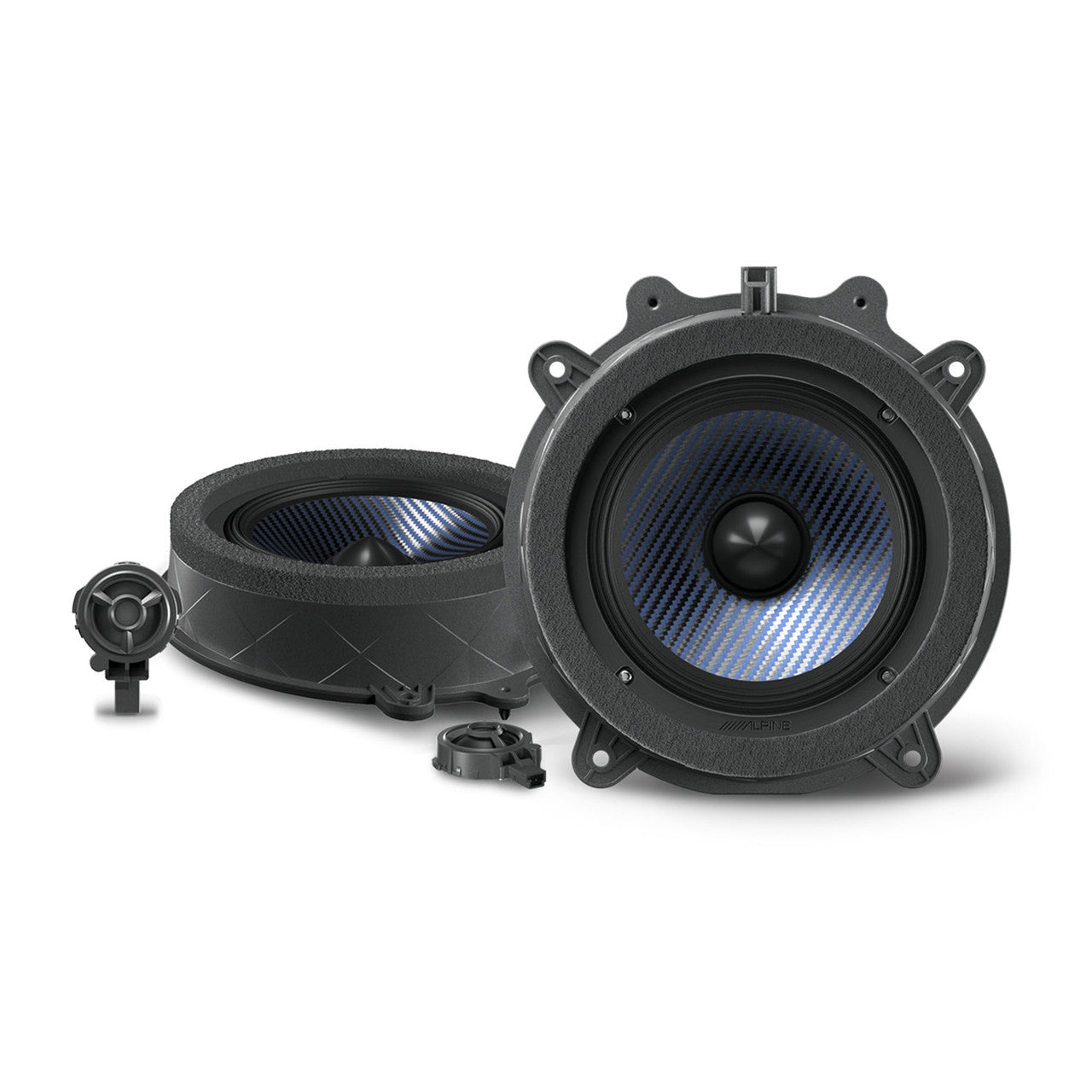 Alpine PSS-TSLA-223P 13-Speaker Sound System Upgrade for the 2022-Up Tesla Model 3 with Factory Premium Audio