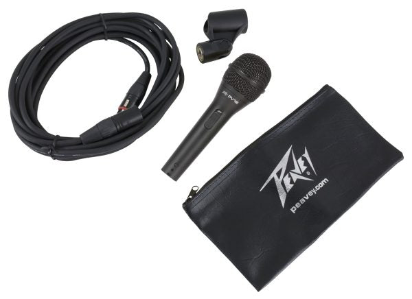 Peavey PV®i 2 Microphone - XLR cable Dynamic Vocal Microphone with XLR Cable - Black