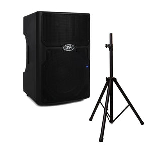 Peavey PVXp 10 10" Bluetooth Powered Loudspeaker + Speaker Stand
