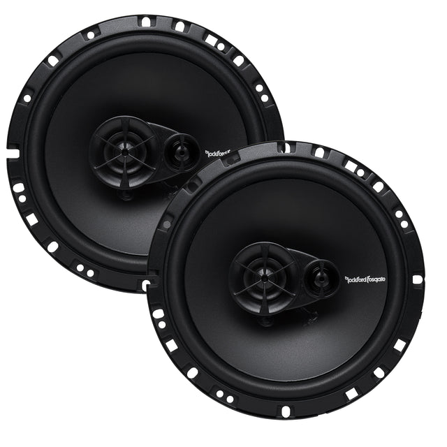 4 Speakers Rockford Fosgate R165X3 6.5" 180W 3 Way Car Audio Coaxial Speakers Stereo