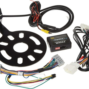 Crux RVCCH-75WM Rear-view Integration for Jeep Wrangler 2007-Up & Spare Tire Mount Camera w/ Moving Guidelines