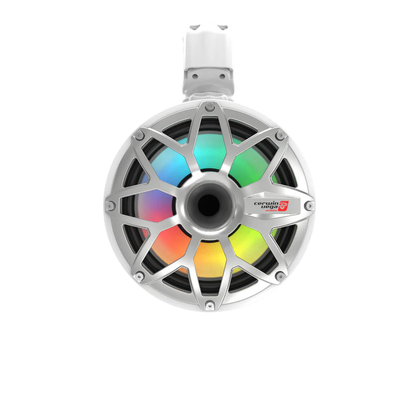 Cerwin Vega SL8F4W RPM Stroker 2-Way 8" Long Pod Speaker System (Pair) - White