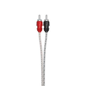 Cerwin Vega RH3 HED 2 channel 3ft twisted RCA cable w/single molded ends