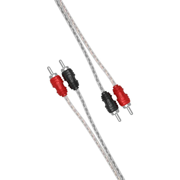 Cerwin Vega RHY2M HED-1 Female to 2 Male 1 Pair Twisted RCA Cable W/single Molded Ends