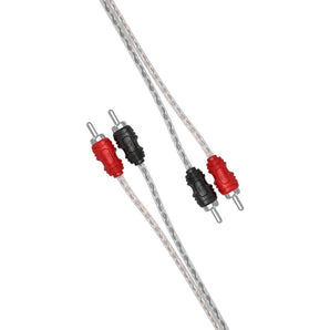 Cerwin Vega RHY2M HED-1 Female to 2 Male 1 Pair Twisted RCA Cable W/single Molded Ends