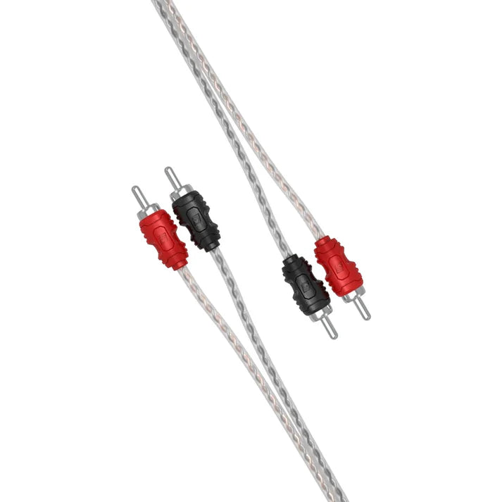Cerwin Vega RHY2M HED-1 Female to 2 Male 1 Pair Twisted RCA Cable W/single Molded Ends