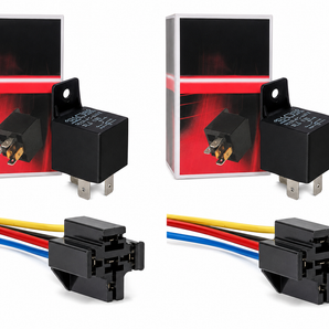 Absolute 2 In-line ATC Fuse Holder Bosch Tyco Style 5 Pin Relay 5-Pin Relay Socket