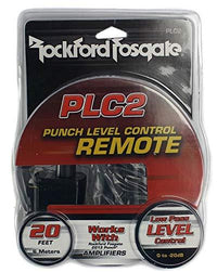 Thumbnail for 2 Rockford Fosgate PLC2 Punch Remote Level Control w/ input Clip Indicator LED