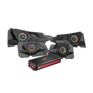 Cerwin Vega RPMRZRKD41 2014+ RZR XP Complete Audio Kit with 360W RMS Waterproof 4 Channel Amplifier