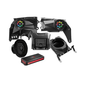 Cerwin Vega RPMX3KD2 2017+ Can Am Maverick X3/X3 Max Complete Speaker Kit with 4Ch Amplifier