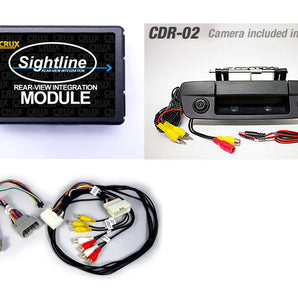 Crux RVCCH-75R Rear-view Integration System for Ram Vehicles w/ MYGIG Systems 2009-2012