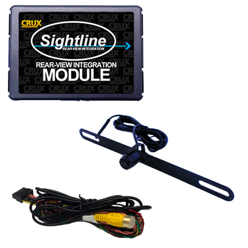 Crux RVCMZ-72D Rear-view Integration for Mazda Vehicles w/ Mazda Connect Systems 2014-Up w/ Licence Plate Camera