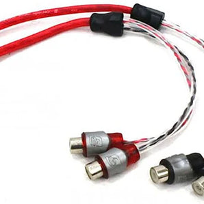 Cerwin Vega RVY2F Vega Series 1 Male To 2 Female RCA Y Splitter Pair