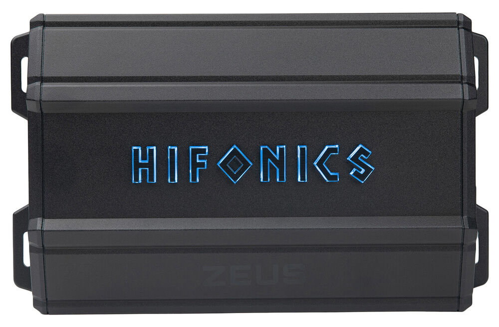 Hifonics ZD-750.4D 750 Watt RMS Zeus Delta Series Class-D 4-Channel Car Amplifier + 4 Gauge Amp Kit