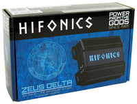 Thumbnail for Hifonics ZD-750.4D 750 Watt RMS Zeus Delta Series Class-D 4-Channel Car Amplifier + 4 Gauge Amp Kit