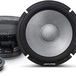 Alpine S2-A36F Compact 4-CH Amplifier & 6.5" Speakers Component Package