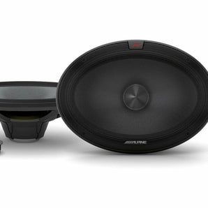 Alpine R-S69C.2 2-Way 600W Peak, 200W RMS R-Series 6x9" Component Speakers