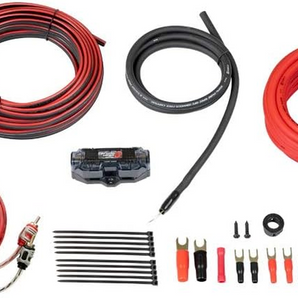 Cerwin Vega CAK82 8 Gauge 2 Channel Amplifier Kit OFC 100% Oxygen-Free Copper