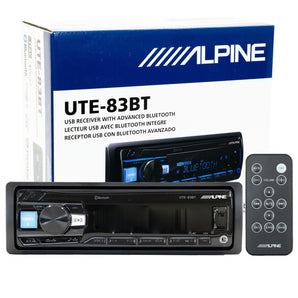 Alpine UTE-83BT  Digital Media Bluetooth Stereo Receiver Fit 2010-11 Honda CR-V