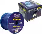 Absolute USA P16-500BLUE 16 Gauge 500-Feet Blue Spool Primary Power Wire Cable