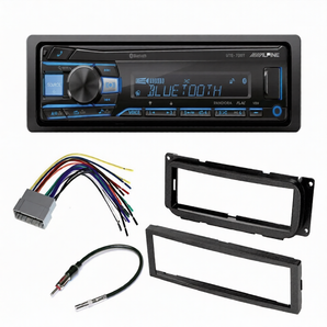 Alpine UTE83BT Bluetooth Radio + CDK640 Kit Fit 2002-2009 Chrysler Dodge Jeep Vehicles