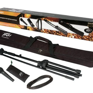 Peavey PV-MSP1 Complete Microphone Stand Package with XLR Cable