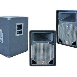 MR DJ COMS15 2-Way PA DJ Speaker 15" 2500 Watts 2" Titanium Driver