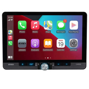 Jensen CAR1013 10" Digital Multimedia No CD Receiver Apple CarPlay, Android Auto