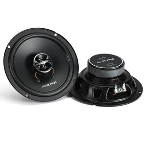 Alpine 6.5" Front Rear Door Speakers + 2 TSB920 Adapter & harness Fit 01-07 Toyota Sequoia