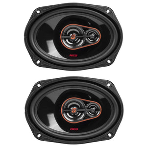 Cerwin Vega H7693 Rear Deck 6x9" Speakers + Harness Fit 2005-2010 Chevy Cobalt