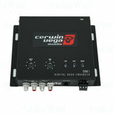  Cerwin Vega CVM1 Vega Series Digital Car Audio Bass Enhancer with controls and inputs.
